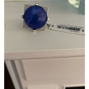 Alex & Ani Colbalt statement ring